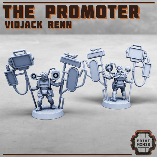 Vidjack Renn, Promoter- Print Minis