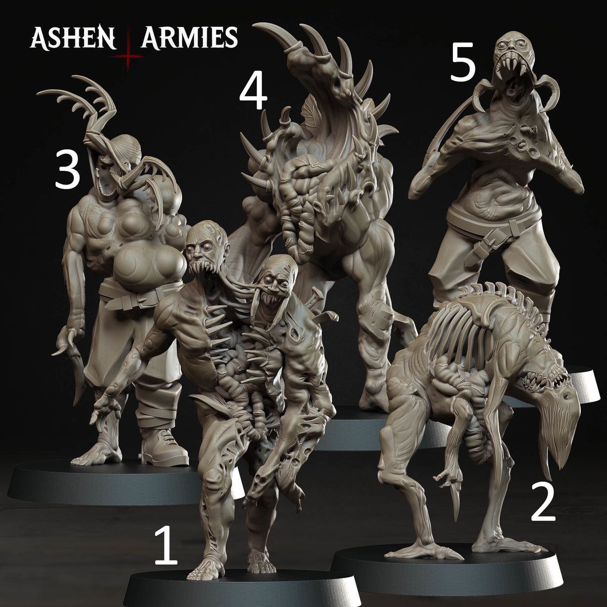Thralls. Profane Sacrement - Ashen Armies | Grimdark Plague Possessed