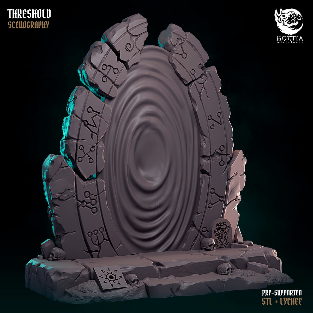 Threshold, Occult Portal. The Cult of Madness - Goetia Miniatures