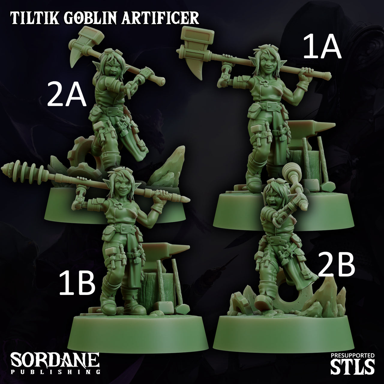 Tiltik Goblin Artificer - Sordane Publishing