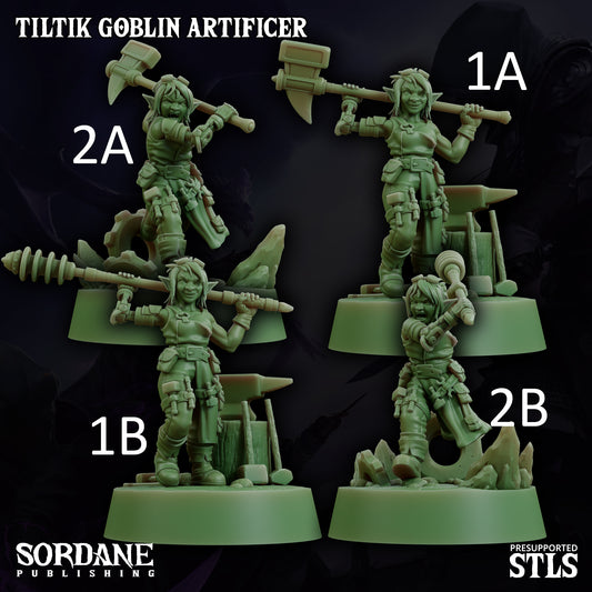 Tiltik Goblin Artificer - Sordane Publishing