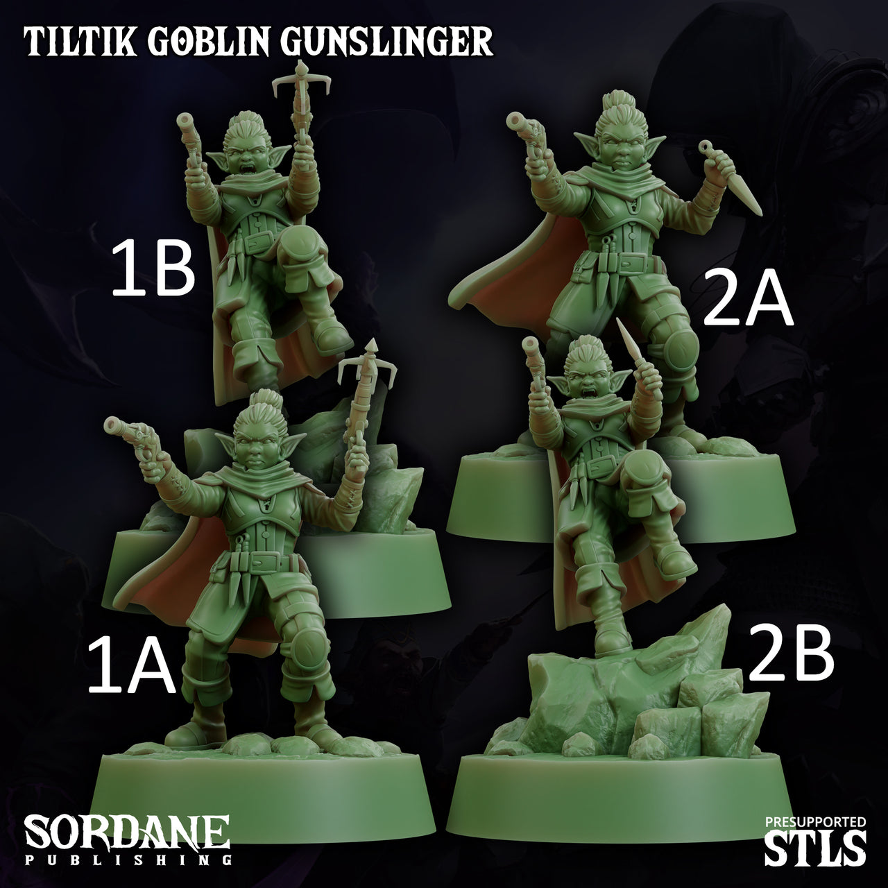 Tiltik Goblin Gunslinger - Sordane Publishing