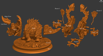 Lizardmen Army Pack - Print Your Monsters