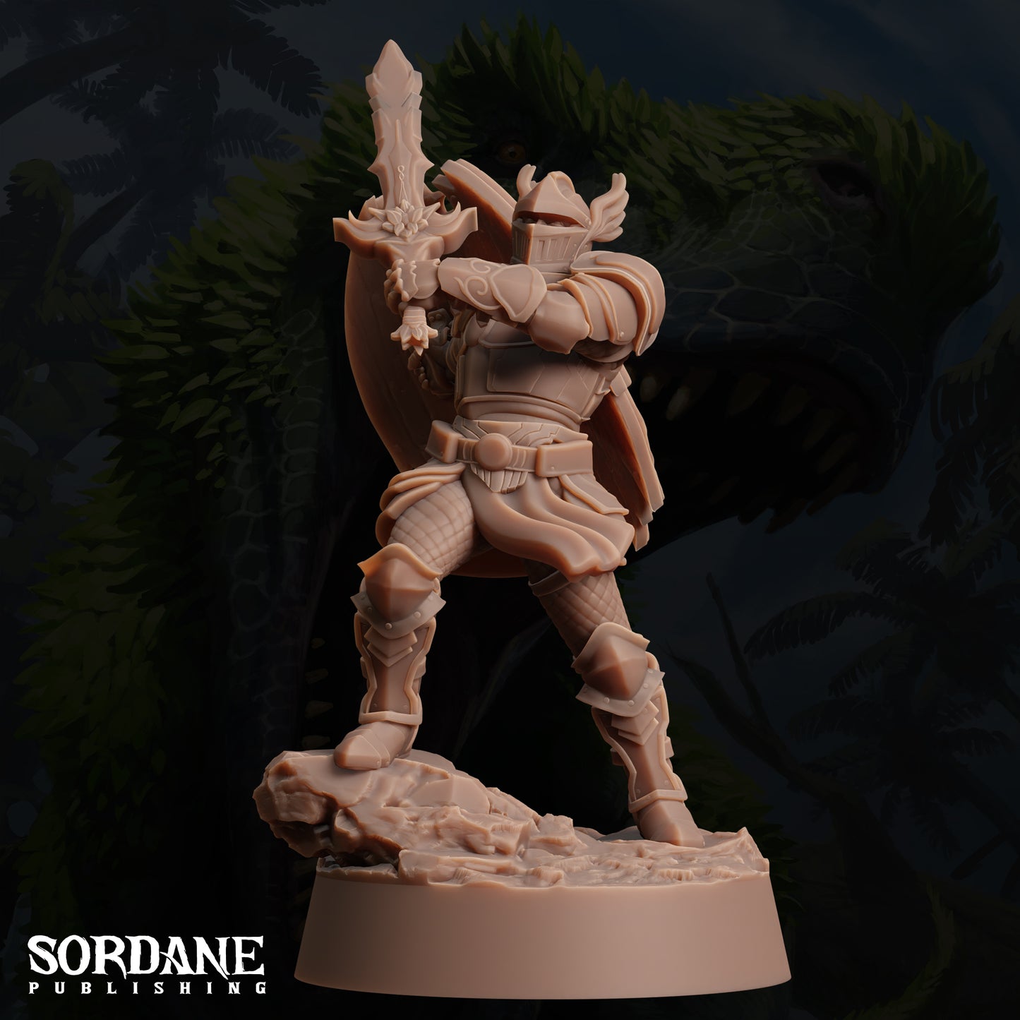 Umbriel Elf Paladin, Dark Elf Knight- Sordane Publishing