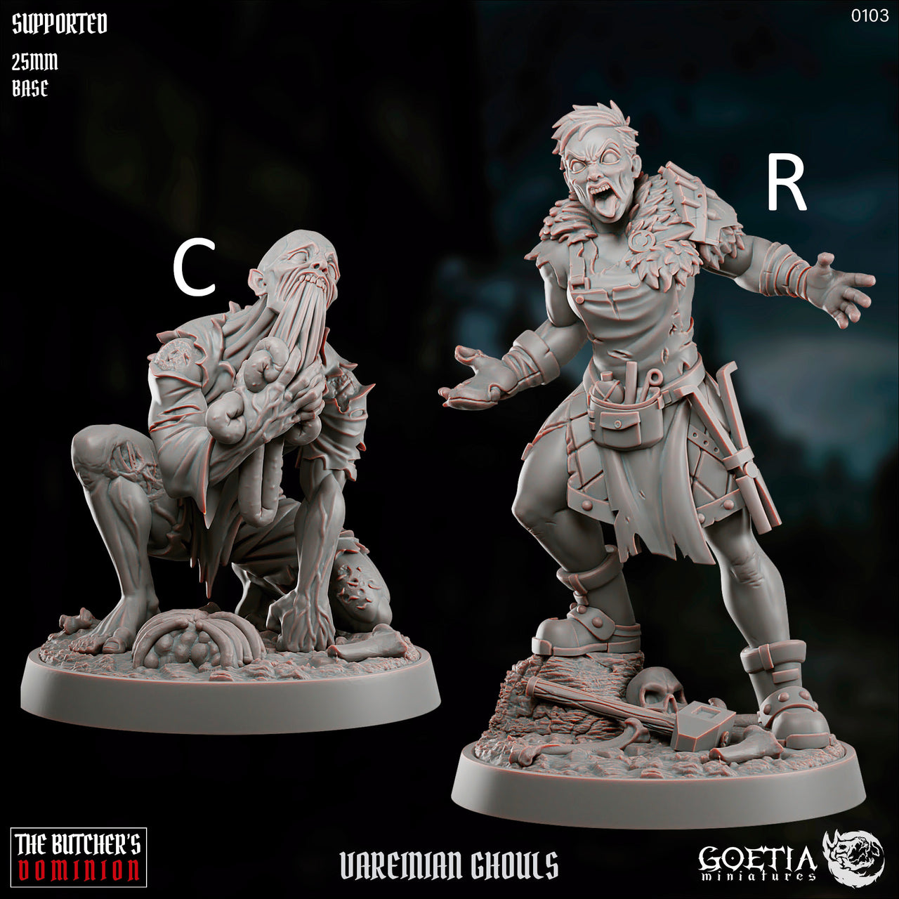 Vareinian Ghouls - Goetia Miniatures