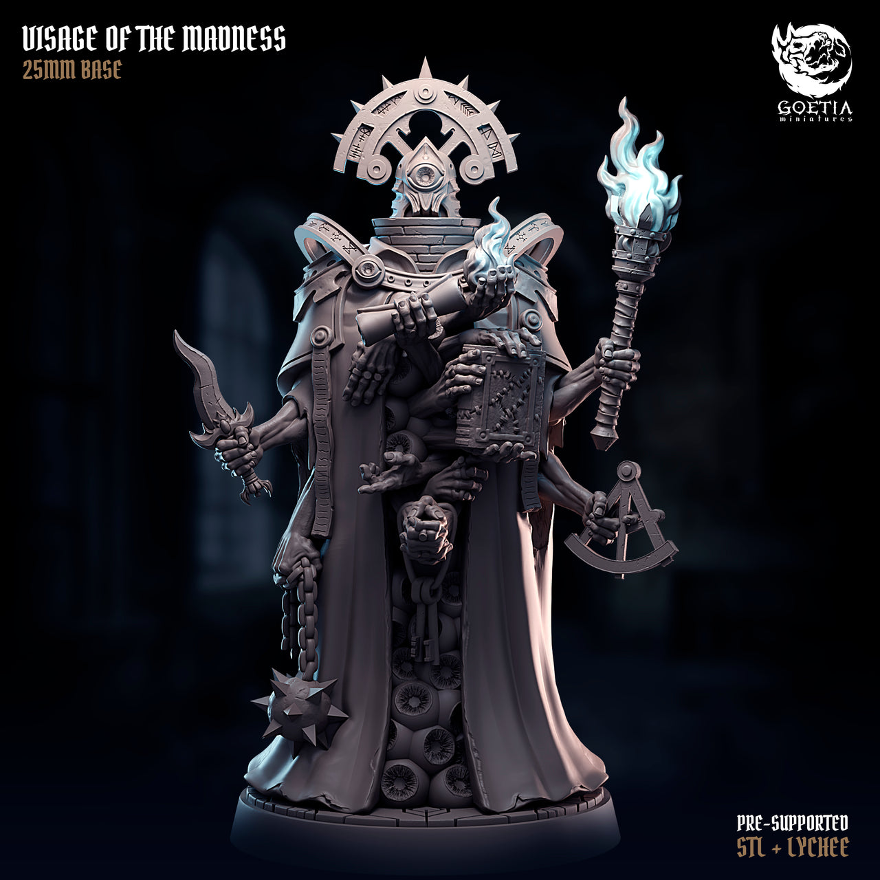 Visage Of Madness. The Masters of the Veil - Goetia Miniatures