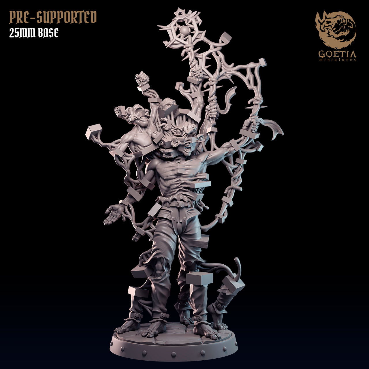 Voice Of Madness. Ascended Cultist - Goetia Miniatures