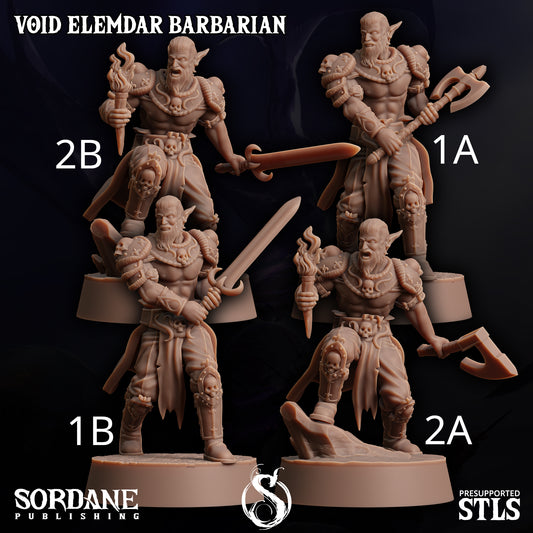 Void Elemdar Barbarian - Sordane Publishing