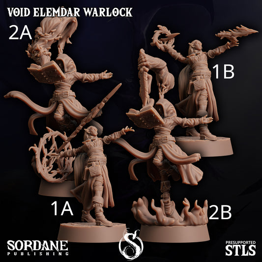 Void Elemdar Warlock - Sordane Publishing