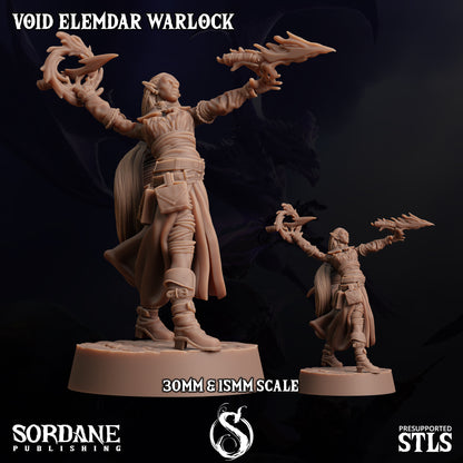 Void Elemdar Warlock - Sordane Publishing