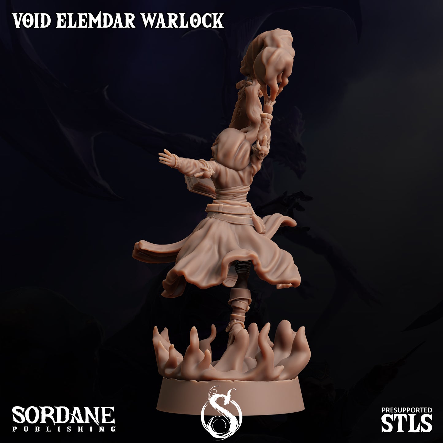 Void Elemdar Warlock - Sordane Publishing