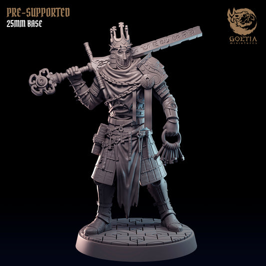 Wielder Of The Blade 2. Crusader Knight  - Goetia Miniatures