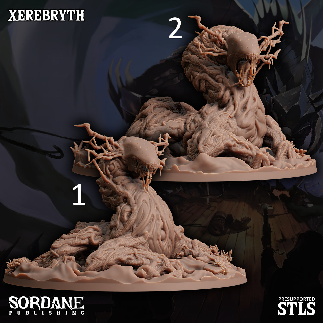 Xerebryth, Alient Plant Demon - Sordane Publishing