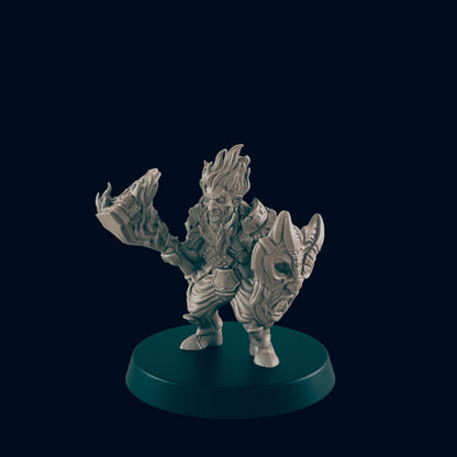 Azer, Fire Dwarf Warriors - Ec3d
