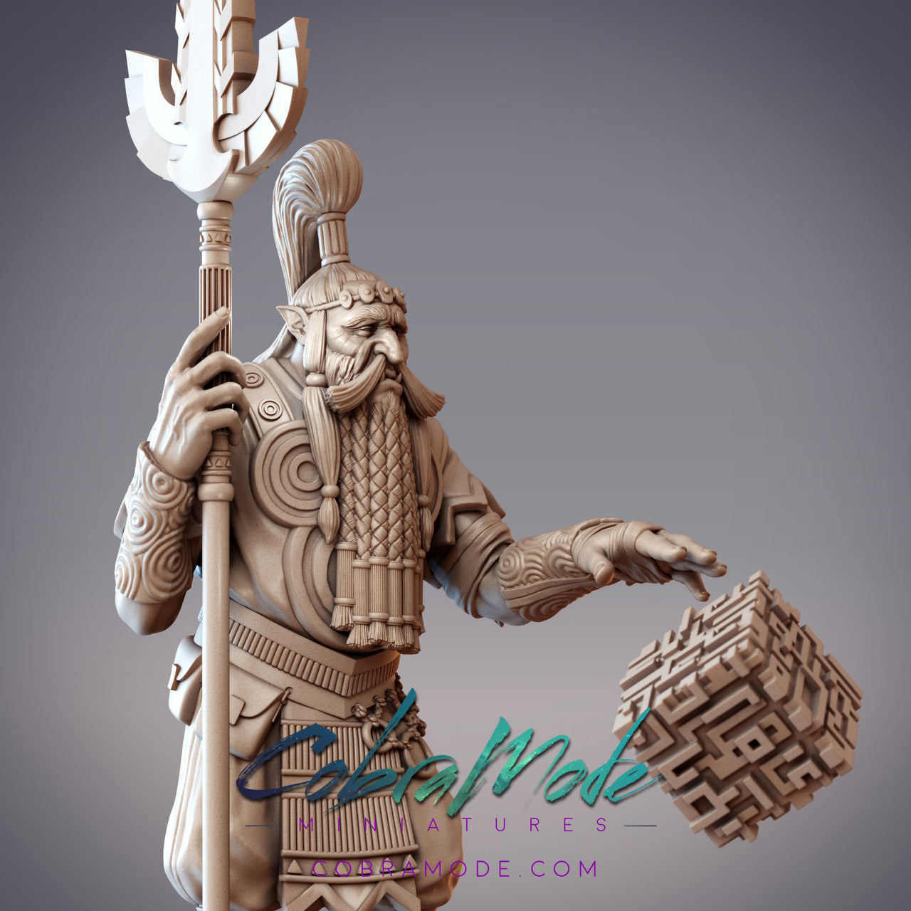 Stonebinder Master Azrukan. Giant Artificer - CobraMode