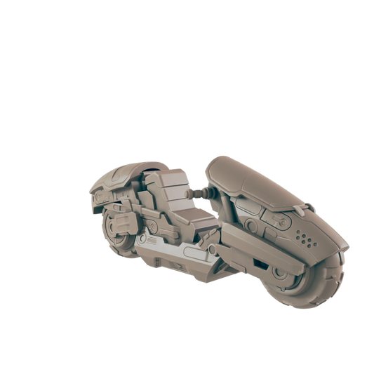Road Ripper. Cyberpunk Bike - Ec3d