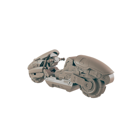 Road Ripper. Cyberpunk Bike - Ec3d