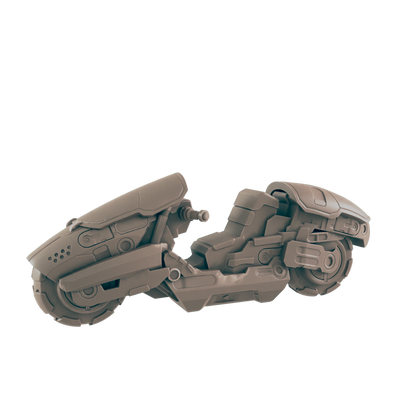 Road Ripper. Cyberpunk Bike - Ec3d