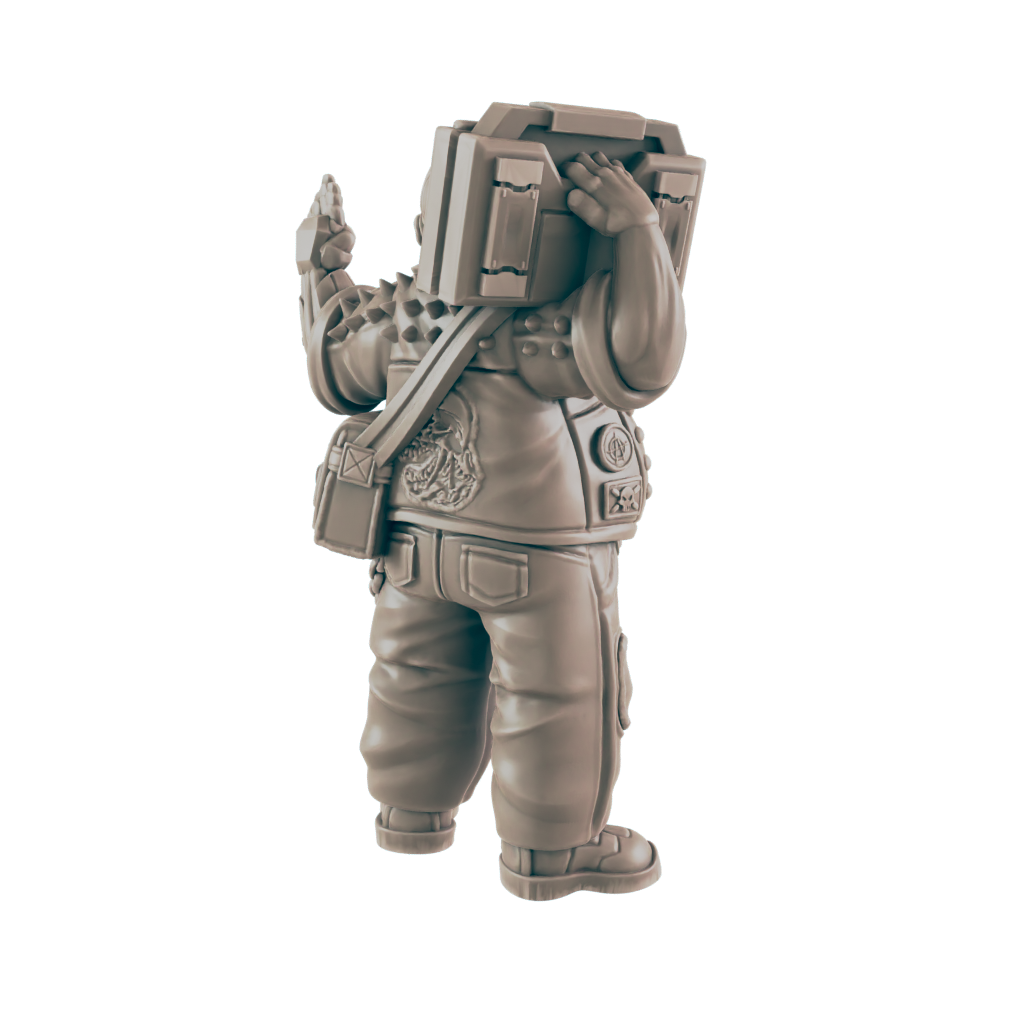 Boombox Rocker - Ec3d