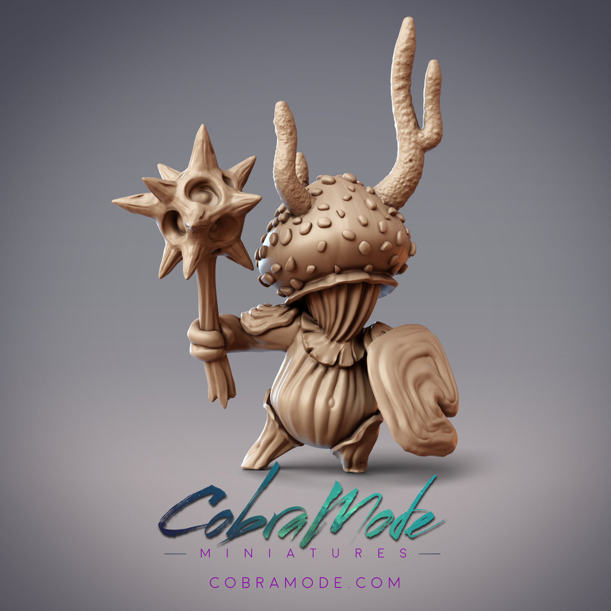 Caillech Spawn Bulwark. Mushroomfolk Barbarian - CobraMode