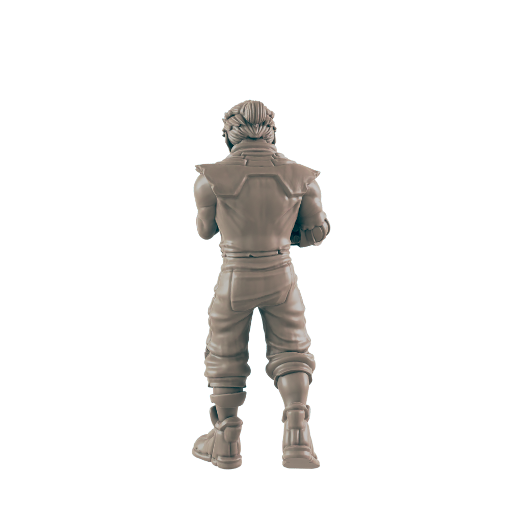 Noodle Eater. Cyberpunk Civilian - Ec3d