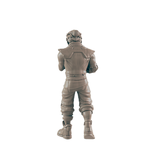 Noodle Eater. Cyberpunk Civilian - Ec3d