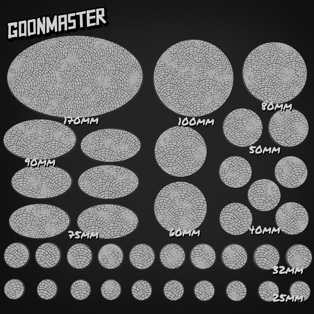 Curved Brick Bases - Goonmaster