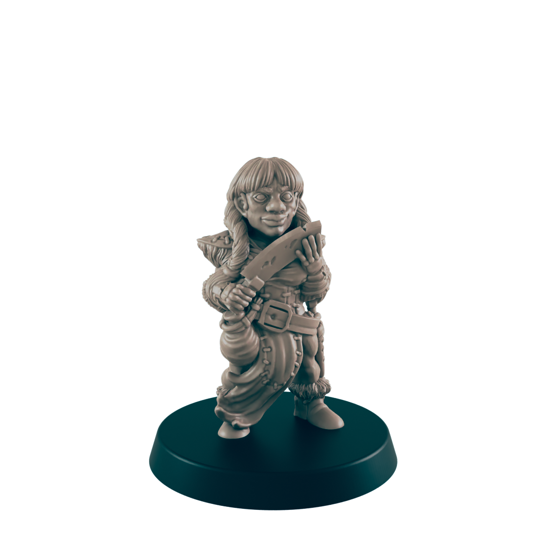 Dwarf Female Cutter - Ec3d