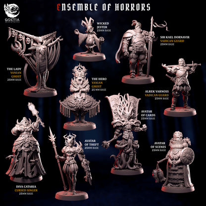 The Lady, Yanian Ghost  - Goetia Miniatures
