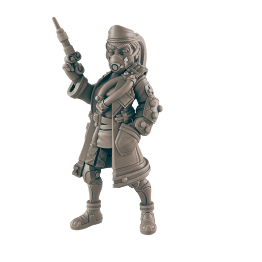 Nurse Feel Good. Cyberpunk Doctor - Ec3d
