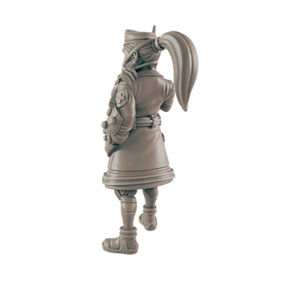 Nurse Feel Good. Cyberpunk Doctor - Ec3d