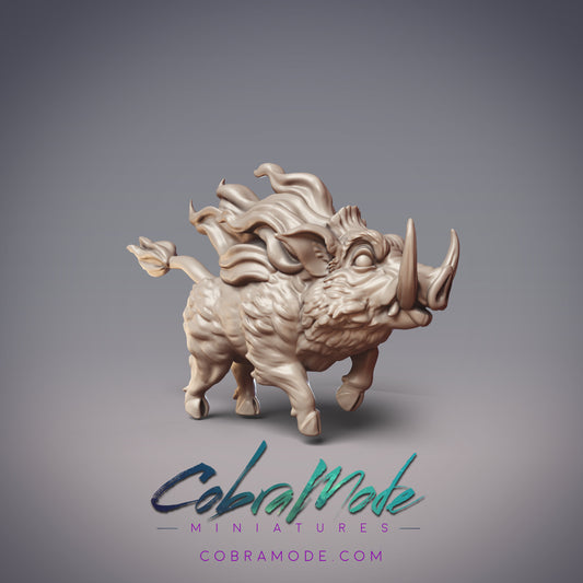 Gorlag Firepig, Fire Elemental Boar - CobraMode