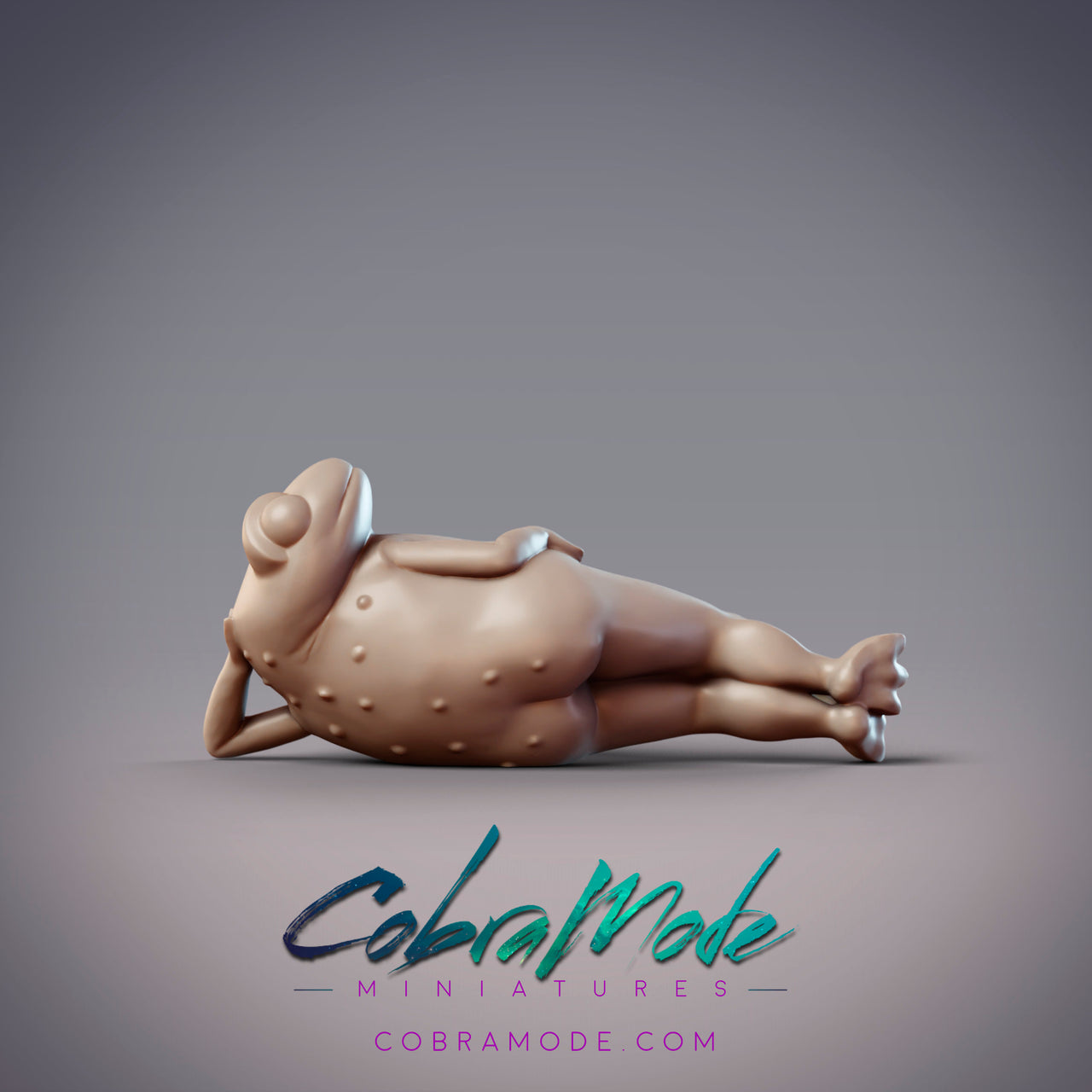 Froge Pinup, Relaxing Frog - CobraMode