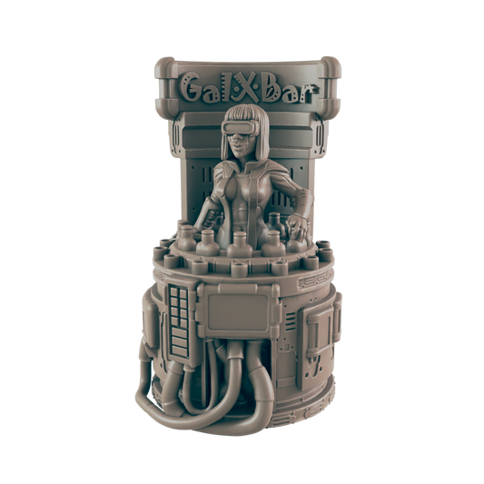 Bal Bar. Robot Bartender - Ec3d