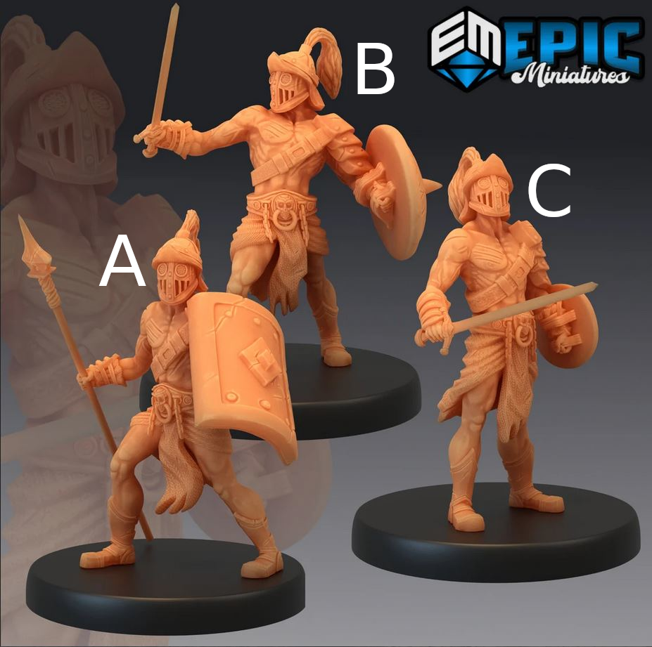 Gladiator Male - Epic Miniatures
