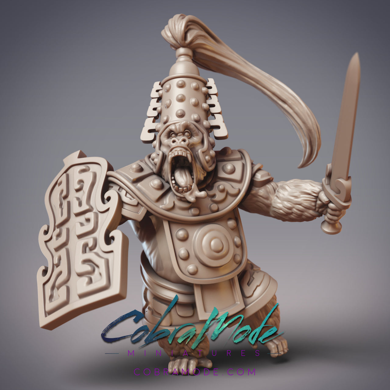 Sarugami Zuijin Goken, Gorilla Warrior - CobraMode