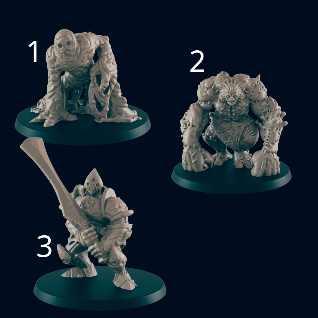 Golems, Clay Flesh and Metal - Ec3d