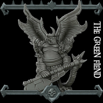 The Green Fiend. Demonic Champion - Rocket Pig Games