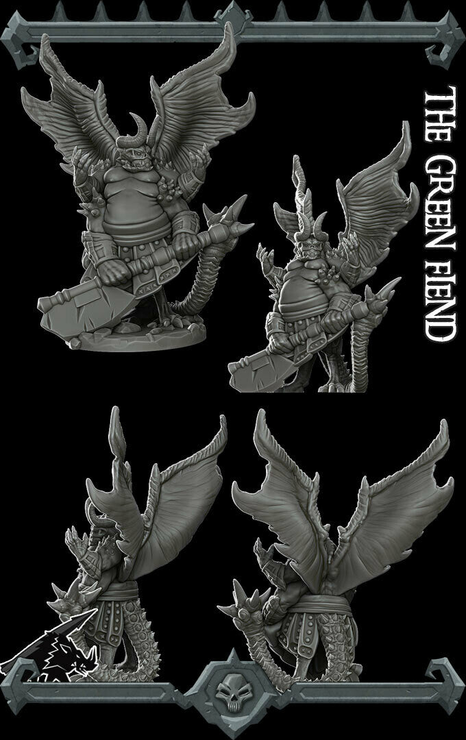 The Green Fiend. Demonic Champion - Rocket Pig Games