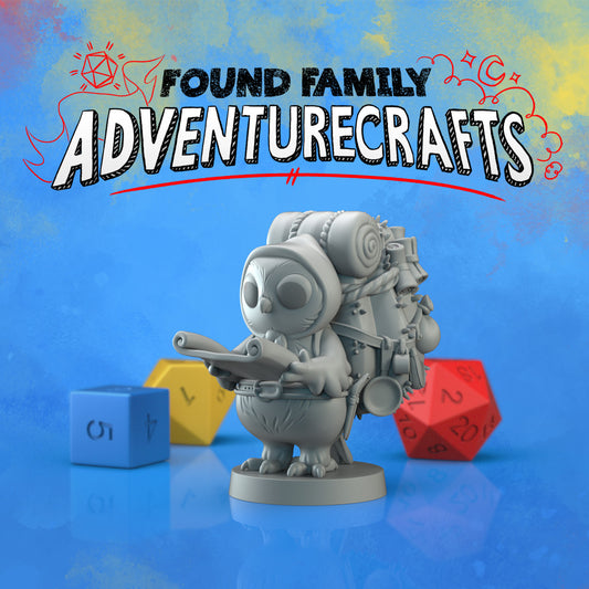 Birdfolk Owl Traveler - Found Family Adventurecrafts