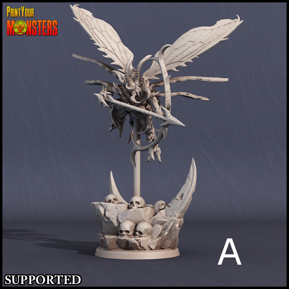 Flying Wasp Warrior - Print Your Monsters