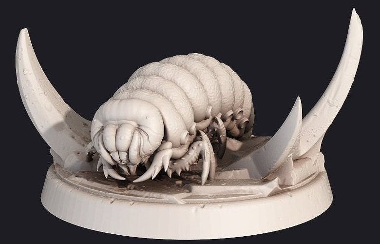 Infernal Wasp Larva - Print Your Monsters