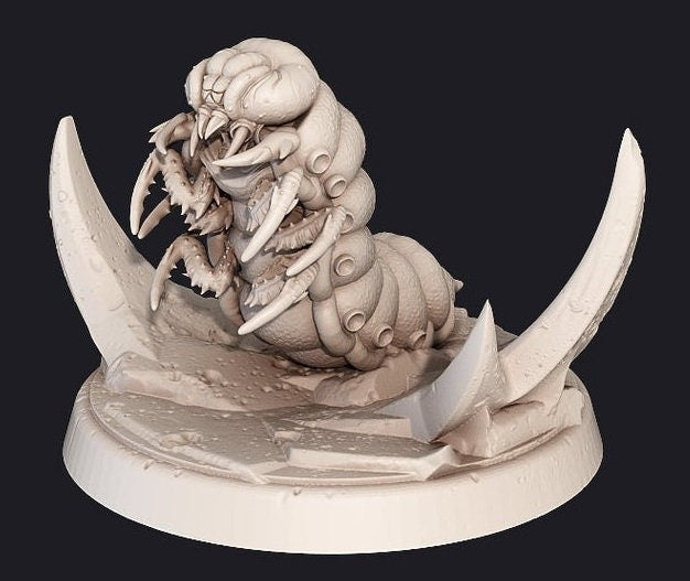 Infernal Wasp Larva - Print Your Monsters