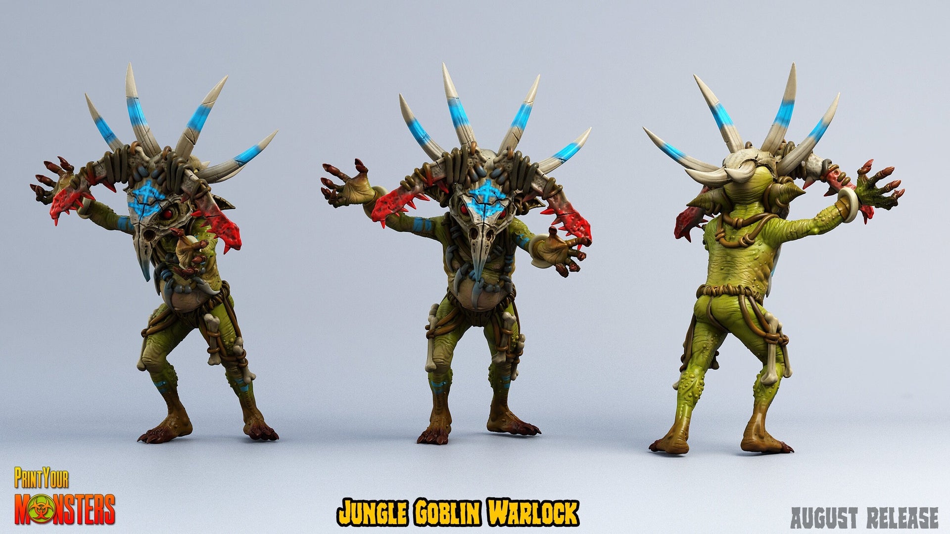 Goblin Warlock - Print Your Monsters