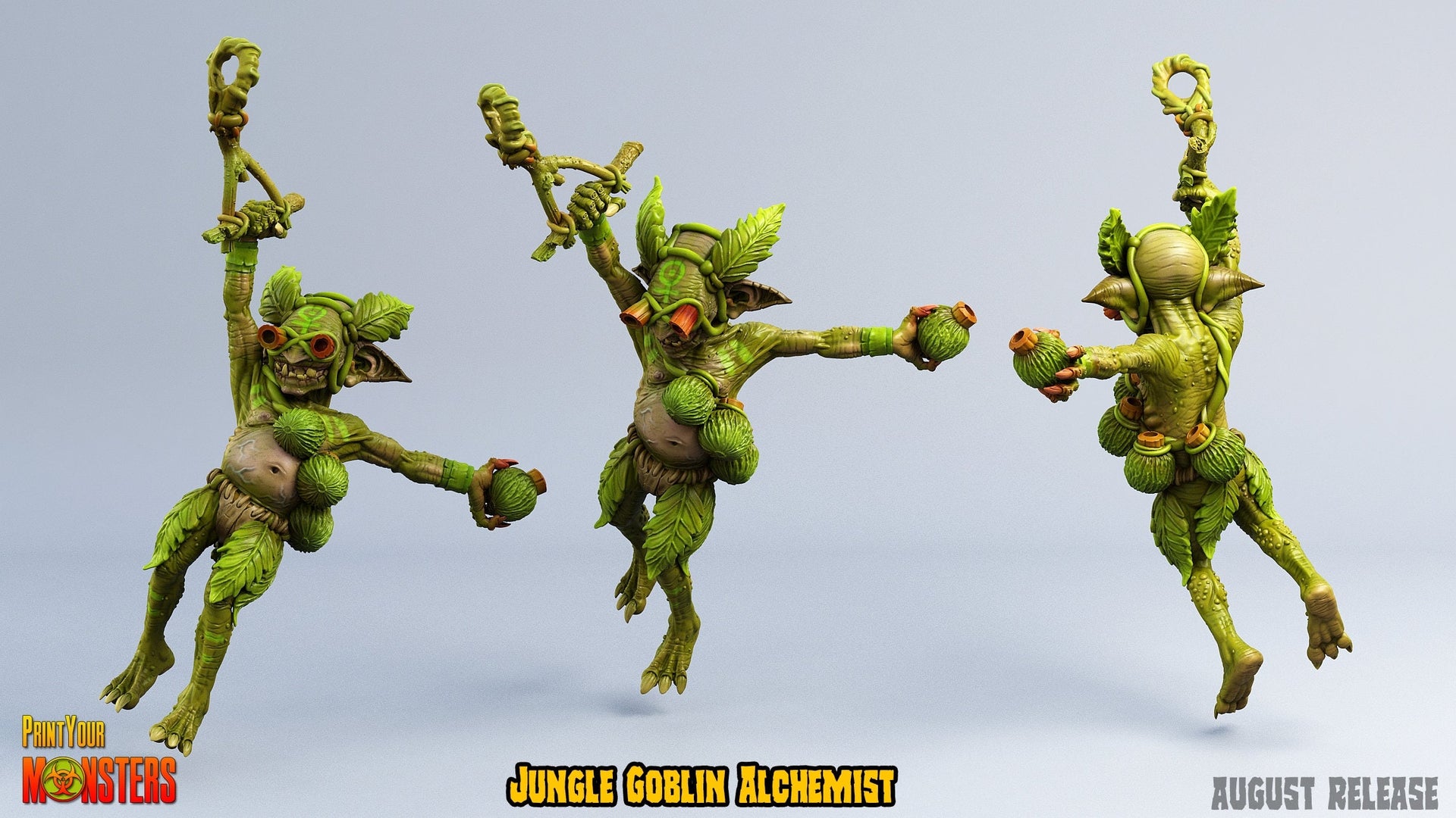 Goblin Pterodactyl Riders - Print Your Monsters