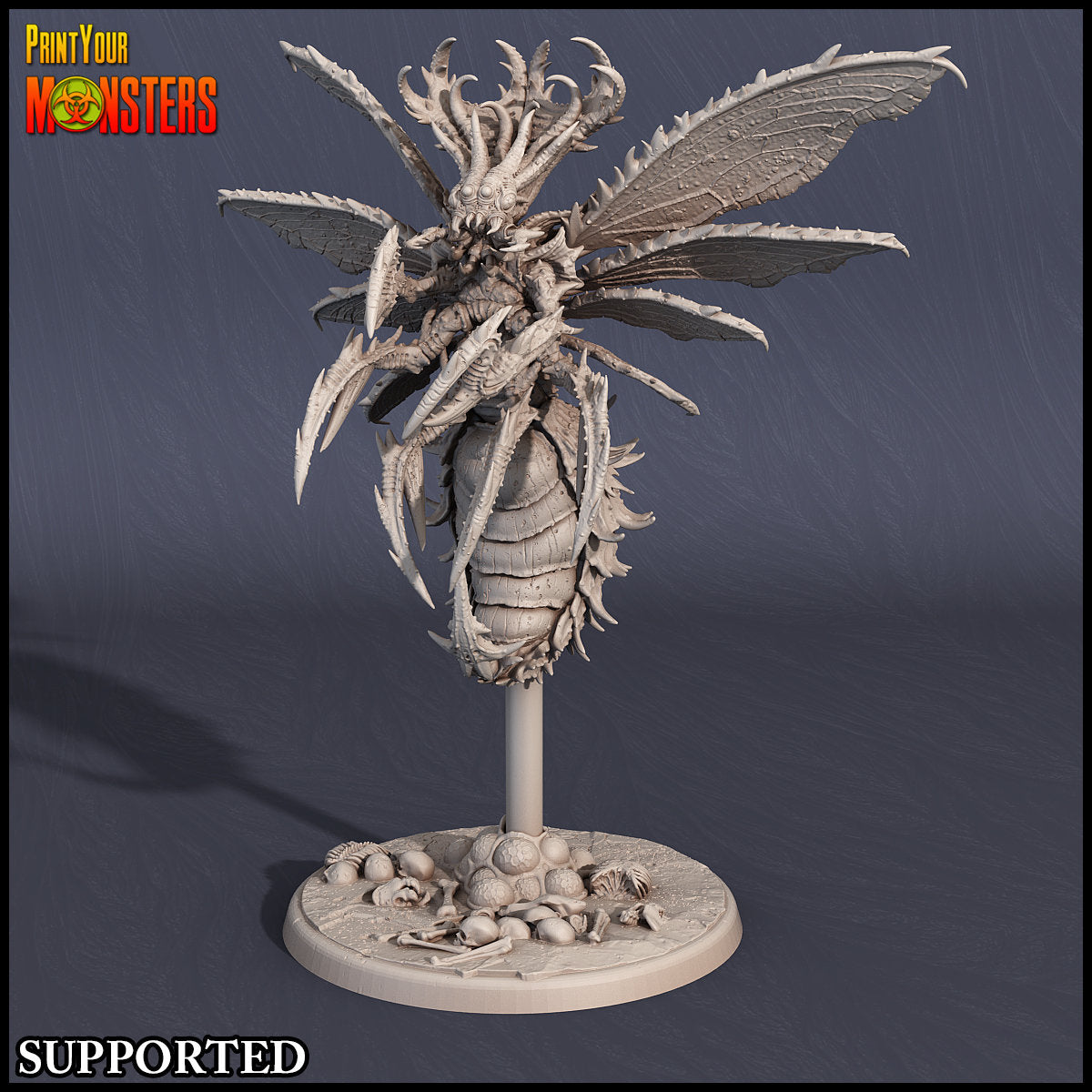 Infernal Wasp Queen - Print Your Monsters