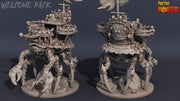 Crab Pirate Ship - Print Your Monsters