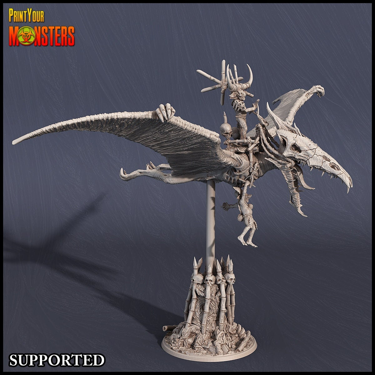 Goblin Pterodactyl Riders - Print Your Monsters