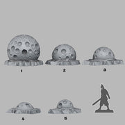 Poisonous Venusian Ballls Scatter Terrain - Fantastic Plants and Rocks