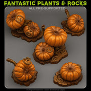 Giant Pumpkin Scatter Terrain - Fantastic Plants and Rocks